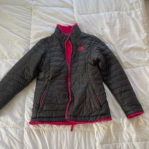 The North Face Black/Pink Reversible Jacket
